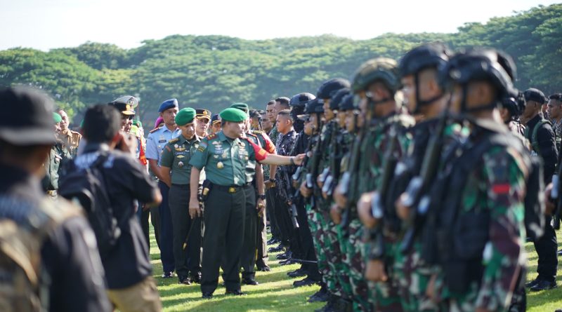 Kapolresta Banda Aceh Hadiri Apel Gelar Pasukan Pam Kunker Wapres RI