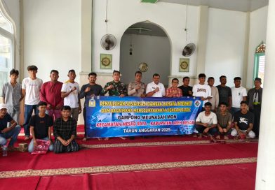 Polsek Krueng Raya Sosialisasi Dampak Bahaya Internet dan Cara Penggunaan Secara Bijak